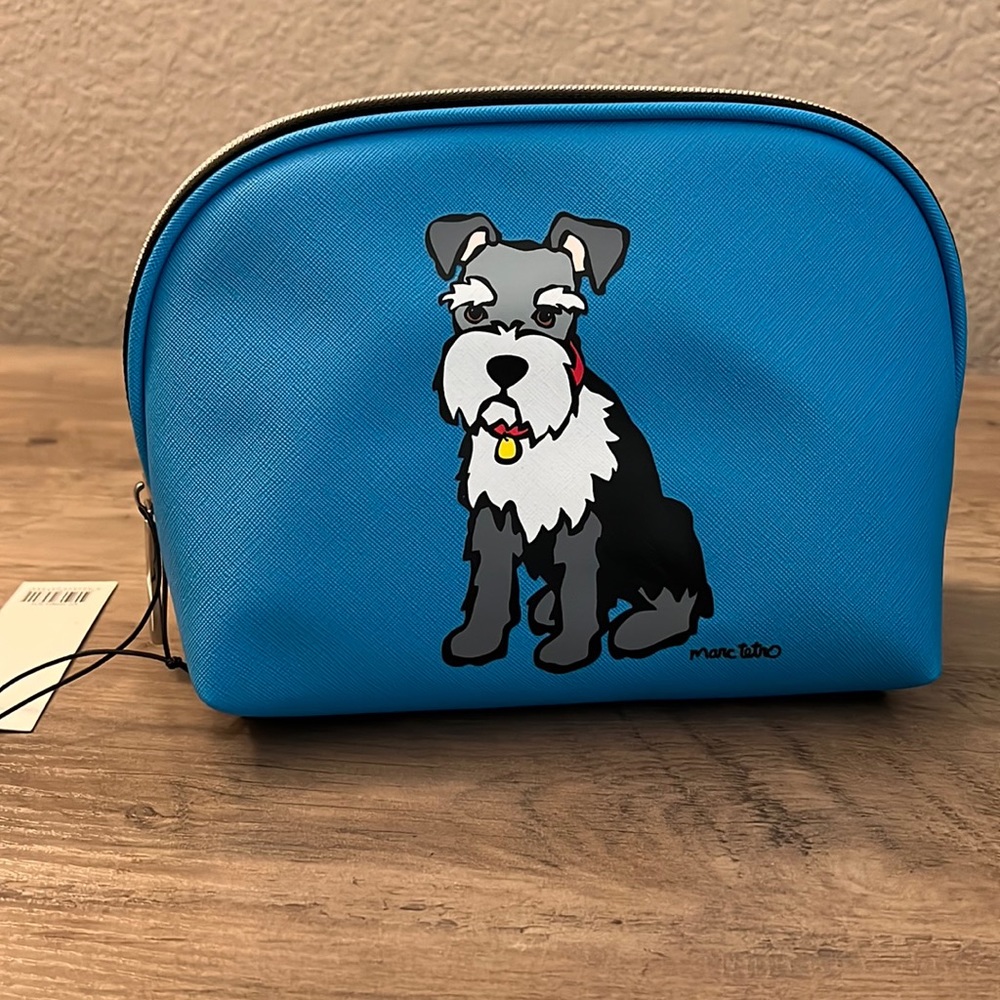Marc Tetro Schnauzer Makeup Bag
